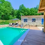 Cozy House Capree With Pool In A Quiet Location Near The Rabac * Ripenda Kras