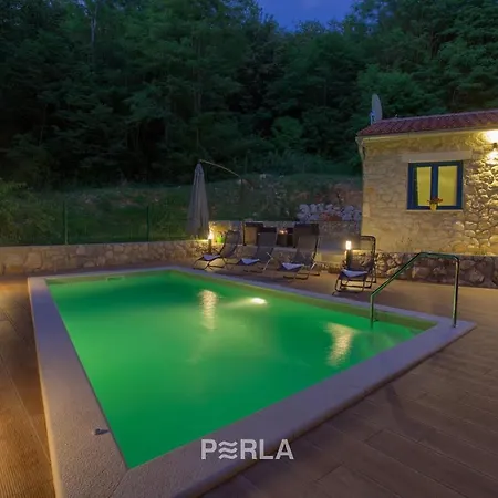 Cozy House Capree With Pool In A Quiet Location Near The Rabac Σπίτι διακοπών Ripenda Kras